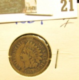 1859 Indian Head Cent, Fine.