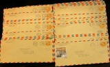 Pack of (48) Airmail envelopes, 1930 era. All the same.