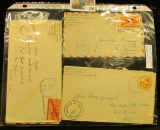 (6) Envelopes WWII Censored Mail.