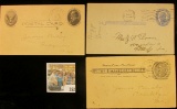 (3) Used Postal Cards 1902-1911 Era.