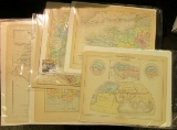 Late 1800 era Maps of 