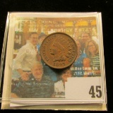 1897 Indian Head Cent, EF.