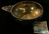 Part of the Estate of the John Morrell Family, of John Morrell Meat's fame. This handled bowl is mod