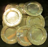 Part of the Estate of the John Morrell Family, of John Morrell Meat's fame. (11) Saucers all lightly