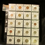 From Mexico to Singapore. (20) various Foreign coins, which all have been attributed and have a cata