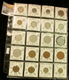From Brazil to Great Britain. (20) various Foreign coins, which all have been attributed and have a
