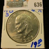 1973-S 40 PERCENT SILVER IKE DOLLAR