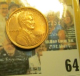 1925 P Lincoln Cent, Red Uncirculated.