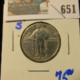 BETTER DATE 1927-S Standing LIBERTY QUARTER