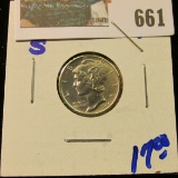 1940-S MERCURY DIME