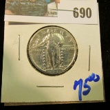 1924 Standing LIBERTY QUARTER