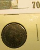 1885 Indian Head Cent, Fine.