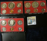 1975, 1976, & 1977 PROOF SETS IN ORIGINAL GOVERNMENT PACKAGING