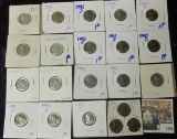 (21) STEEL CENTS DATED 1943