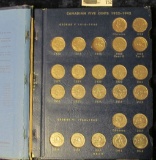 CANADIAN NICKEL COLLECTION STARTING AT 1923.  IT IS MISSING THE 1925 & THE 1926 FAR 6 NICKELS