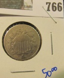 1867 SHIELD NICKEL