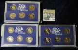 2003-2005 PROOF STATE QUARTERS SETS.  THERE ARE A TOTAL OF 15 PROOF QUARTERS IN THESE LOTS