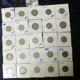 JEFFERSON NICKEL, BUFFALO NICKEL, & INDIAN HEAD CENT LOT