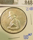 1920 PILGRIM TERCENTARY SILVER COMMEMORATIVE HALF DOLLAR