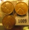 1009 _ 1930 P Brown Uncirculated & (2) 30 D Brown Uncirculated Lincoln Cents.