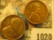 1020 _ Pair of 1927 P Lincoln Cents, both Brown Uncirculated.