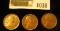 1030 _ 1925 P Brown Unc, 25 S EF, & 27 S AU-Unc Lincoln Cents.