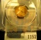 1157 _ 1945 D Lincoln Cent, PCGS slabbed MS65RD