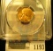 1193 _ 1938 D Lincoln Cent, PCGS slabbed MS65RD