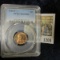 1200 _ 1940 S Lincoln Cent, PCGS slabbed MS65RD
