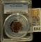 1244 _ 1949 P Lincoln Cent, PCGS slabbed MS65RD.