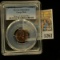 1267 _ 1960 D Large Date Lincoln Cent, PCGS slabbed MS65RD.