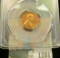 1281 _ 1962 D Lincoln Cent, PCGS slabbed MS65RD.