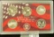 1327 _ 2004 S U.S, Silver State Quarter Proof Set, Original as issued. (5 pcs.).