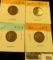 954 _ 1909 P, 27D, S, & 28D Lincoln Cents, all Grading EF.
