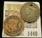 1440 _ 1834 (holed) & 1851 U.S. Large Cent.