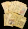 1496 _ Large collection of Foreign Stamps in envelopes with descriptions and prices as sold by vario