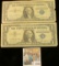 1558 _ Series 1957 & Series 1957B Star Replacement One Dollar Silver Certificates.