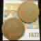1637 _ 1798 & 1807 U.S. Large Cents.