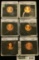 1640 _ 1978 S, 79 S, 80 S, 81 S, & 8, 88 S Proof Lincoln Cents in special holders.