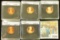 1648 _ 2014 S, (2) 2015 S & (2) 2016 S  Proof Lincoln Cents in special holders.