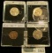 1653 _ 1947 S BU, 48P BU, & D BU Jefferson Nickels; & 1880 Indian Head Cent in EF. All in Special ho