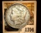 1704 _ 1901 P U.S. Silver Morgan Dollar, Fine.