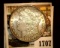 1707 _ 1903 P U.S. Silver Morgan Dollar, Choice BU 63. Gold toning.