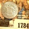 1784 _ 1873 Open 3 U.S. Shield Nickel, nice High grade.