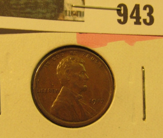 943 _ 1917 P Lincoln Cent, gorgeous Brown Uncirculated.