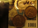 1001 _ Pair of 1931 P Lincoln Cents, both Brown uncirculated.
