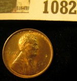 1082 _ 1909 P VDB Lincoln Cent, Red-Brown Uncirculated.