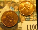1100 _ Pair of 1936 D Lincoln Cents, Brilliant Red-Brown Uncirculated.