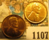 1107 _ Pair of 1934 P Lincoln Cents, both red-brown to Brilliant Red Uncirculated.