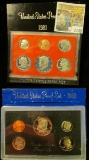 1140 _ 1981 S & 1983 S U.S. Proof Sets. Original as issued.